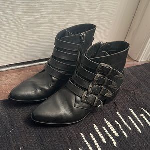Steve Madden Buckle Booties